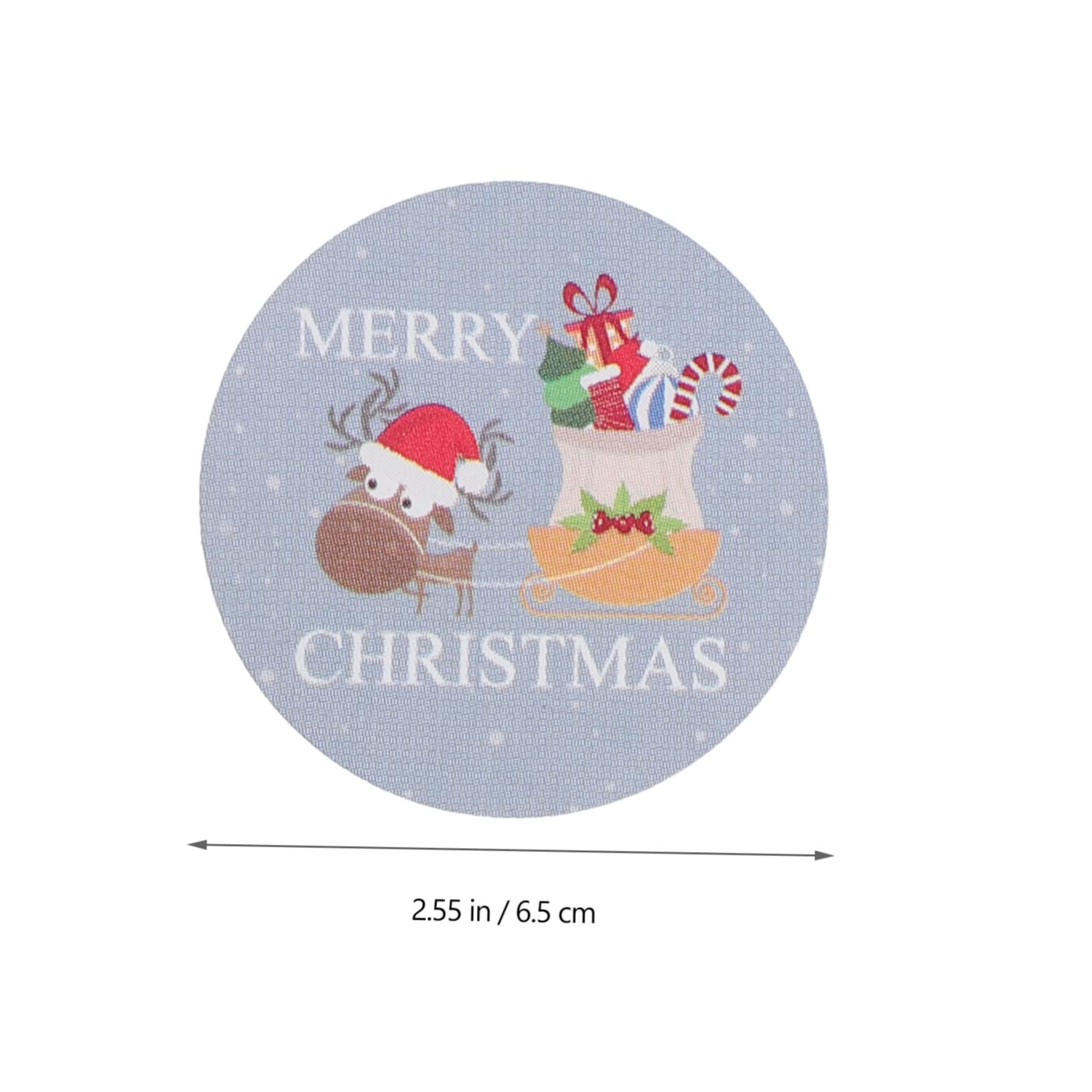10rotoli Adesivi Natalizi Decorativi Di Stickers Con Motivi Festivi Per Pacchetti Biglietti e Buste Perfetti Per Natale e Fai Da Te