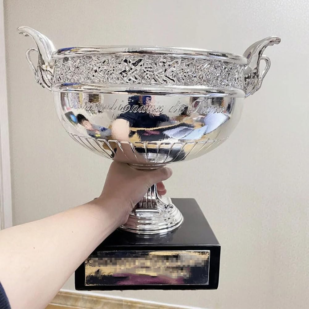 French-Open-Champion-Trophäe Tennis-Meisterschaft Musketeers-Cup Trophäen Grand-Slam-Souvenirs Sport-Sammlerstücke Barthemen-Ausstellungsornamente