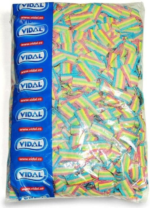 Sour Mini Rainbow Belt Bites 2.2 lb