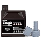 ELEGOO Tough Resin, 3D Printer Resin with High Impact Resistance, Toughness and Precision 3D Printing for High Performance Printing for DLP LCD 3D Printers, Grey 2000g
