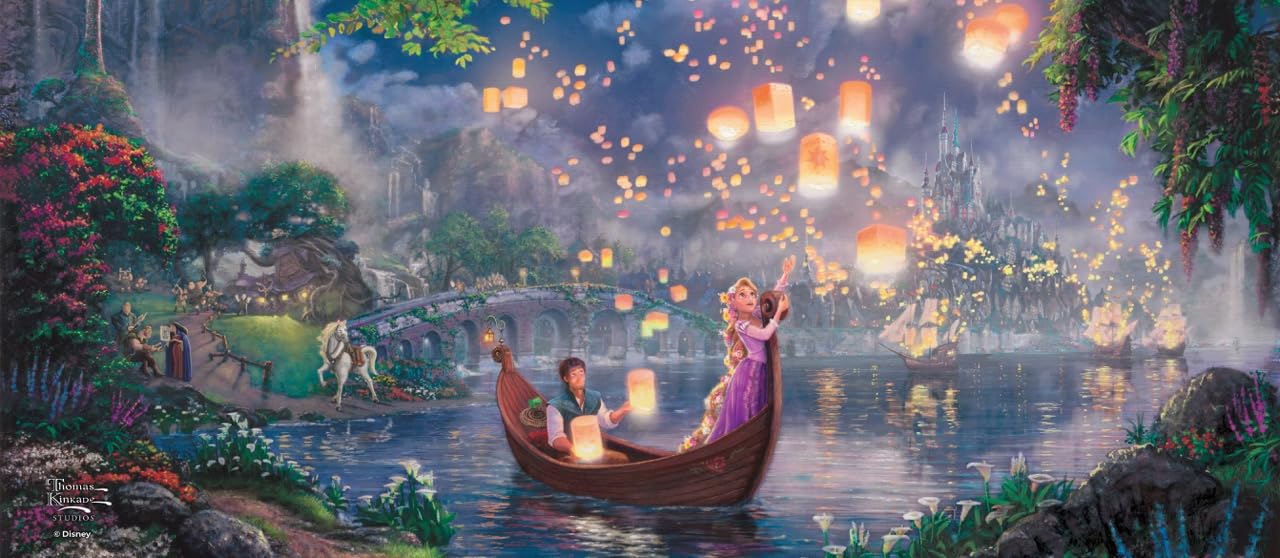 Trend SettersDisney – Tangled – Durable 18” x 8” FilmPix Photo Insert – NOT Made of Paper – Officially Licensed Collectible – Made For Our FilmPix LED Lamp (SOLD SEPARATELY)