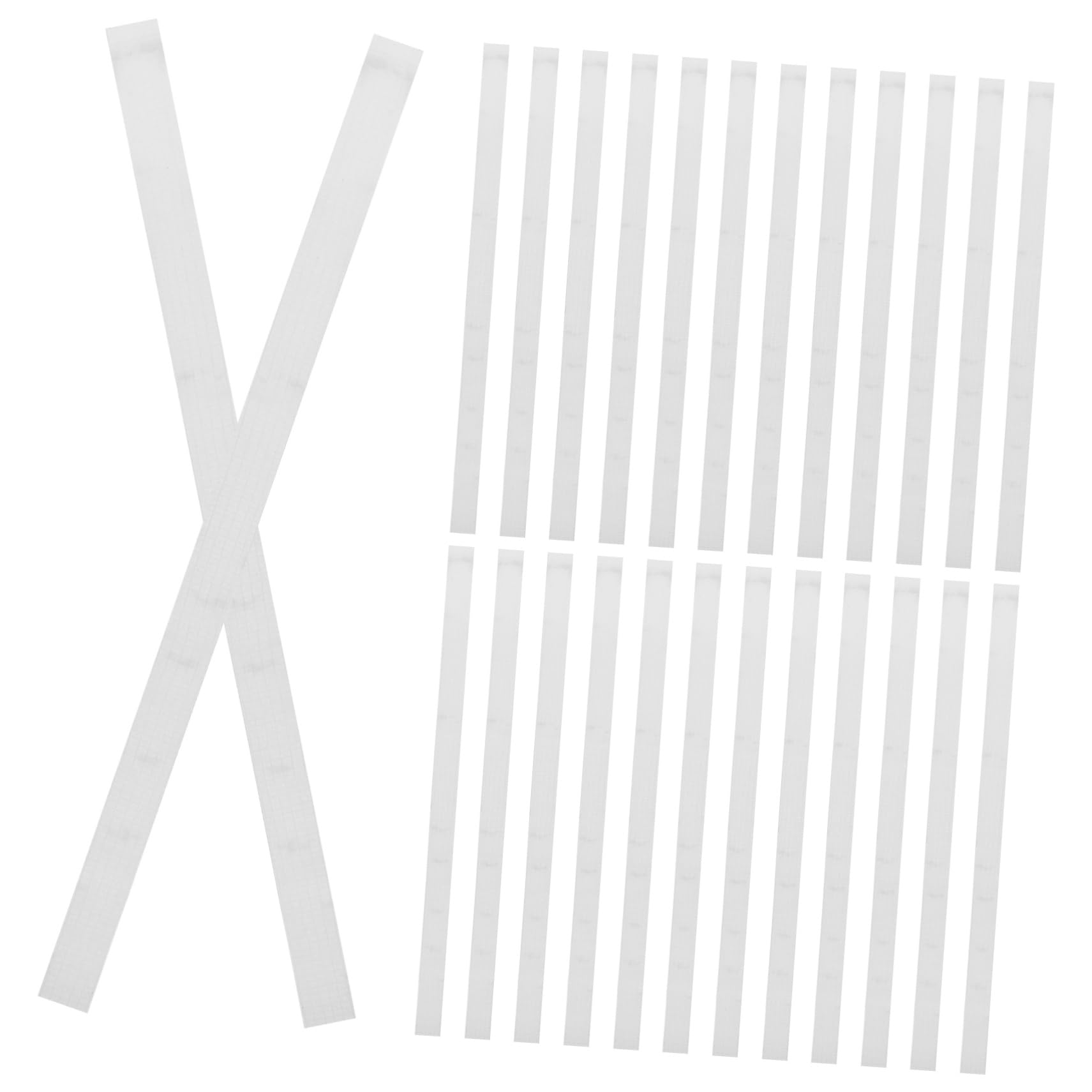 SHINEOFI 3 Series Cintas Adhesivas Con Respaldo De Malla Para Encuadernación Tiras De Pegamento Para Reparación De Libros Oficina Y Manualidades 30 Piezas*3