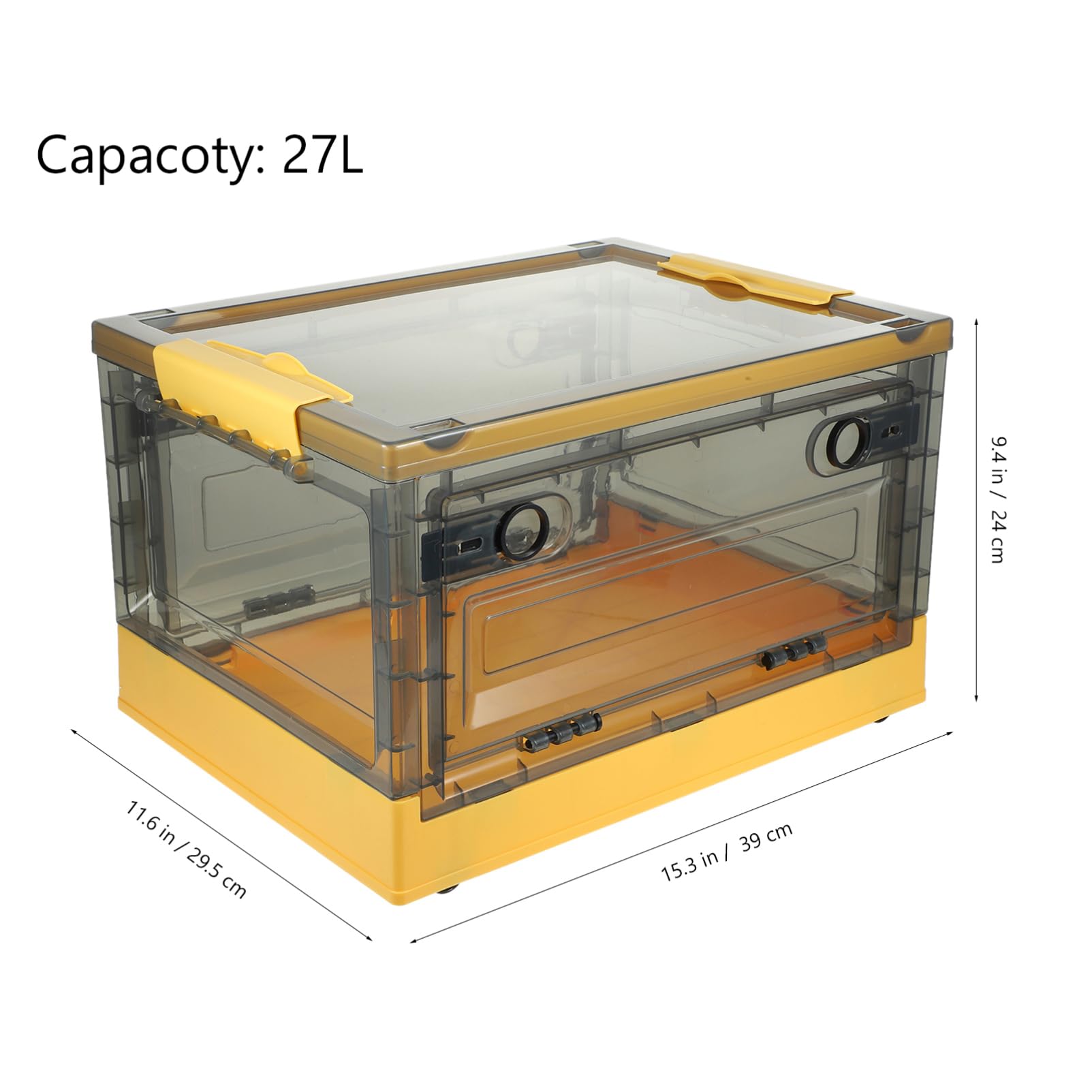 MAGICLULU Große Transparente Kunststoffbox Mit Deckel Multifunktionale Aufbewahrungsbox Für Haushaltskleidung Und Kleinigkeiten Praktischer Organizer Für Schmuck Und Werkzeuge