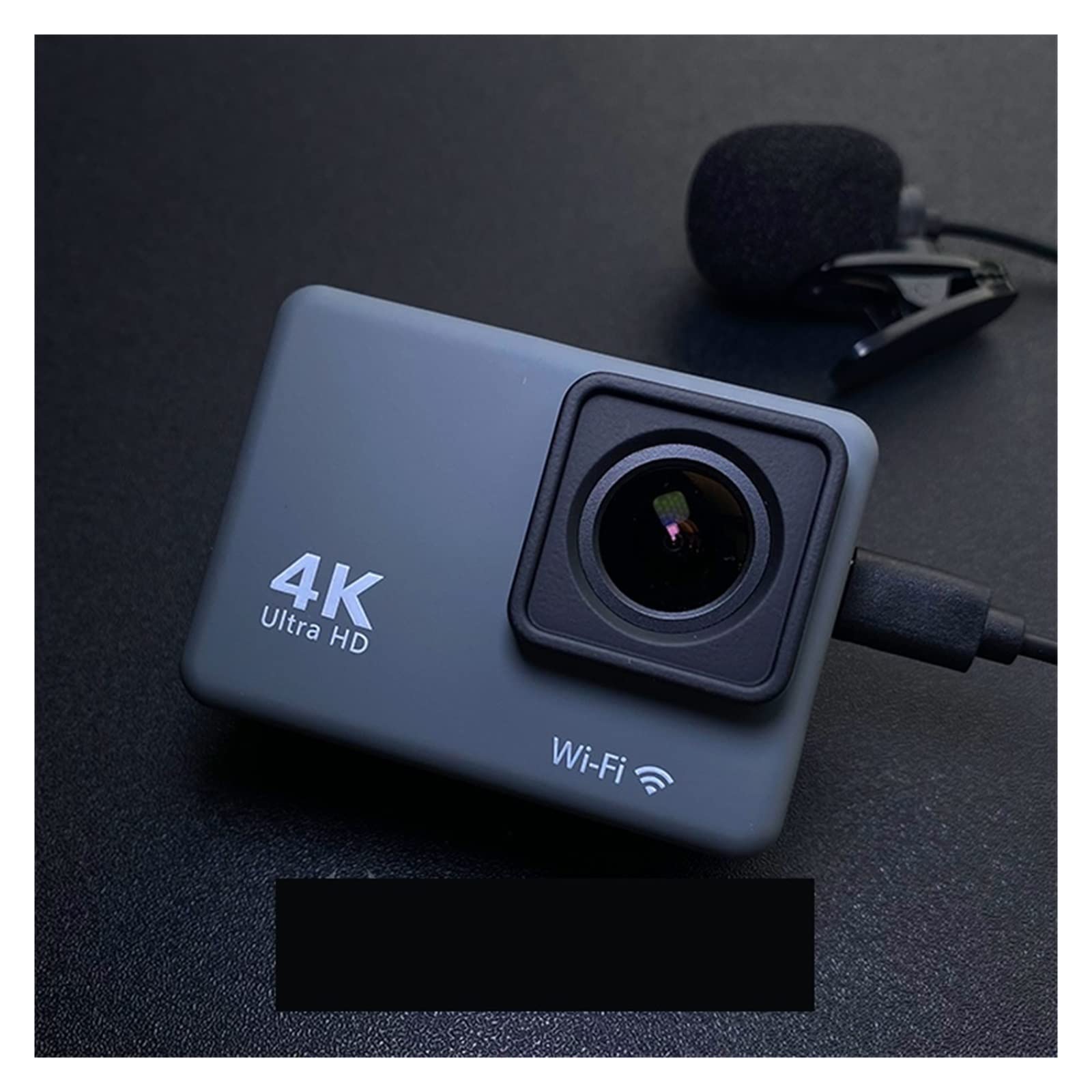 Action Cam, Videocamera d'azione Anti-Vibrazione 4K / 60FPS con Schermo del Telecomando Registratore di unità for Fotocamera Sportiva Impermeabile,All'aperto, Sport, Video(Action Camera-A)