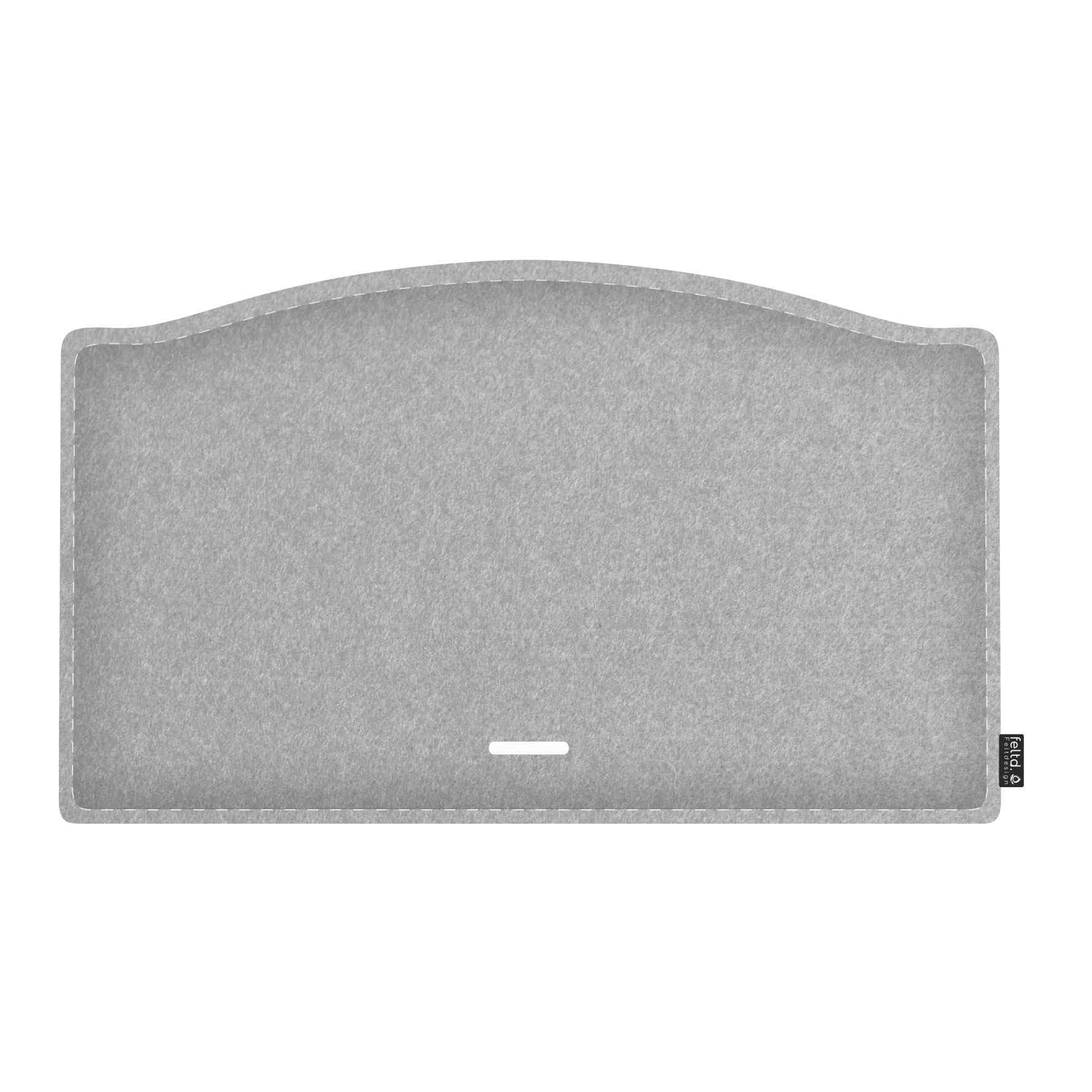 Feltd. Padded Eco Felt Cushion 23 mm Suitable for Stokke Tripp Trapp Including Velcro Fastening (Stone)