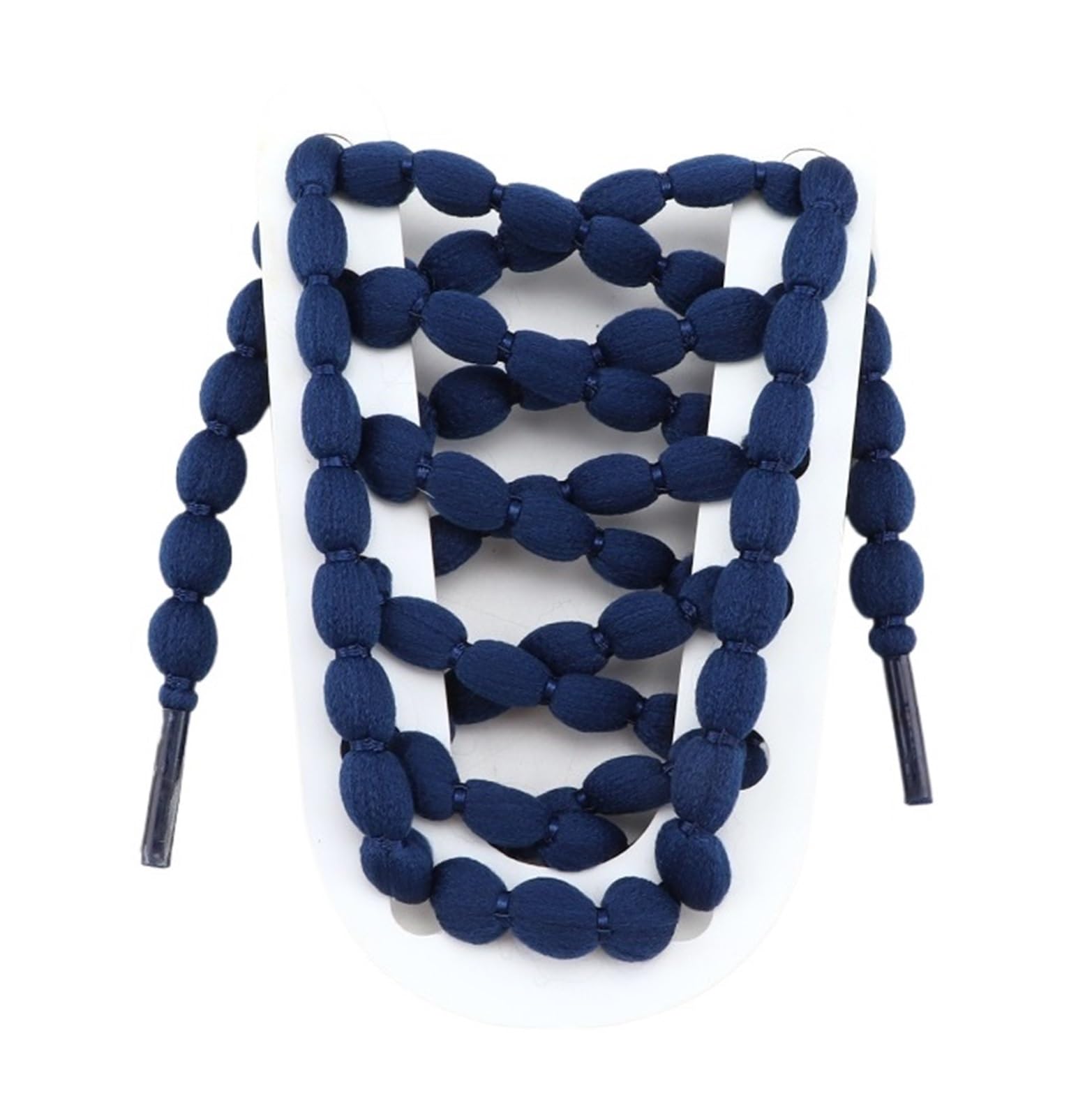 Cordones, Redondo for Zapatos Cordones Hombres Mujeres Zapatillas Lindos Accesorios con Cuentas(Navy Blue,160cm)
