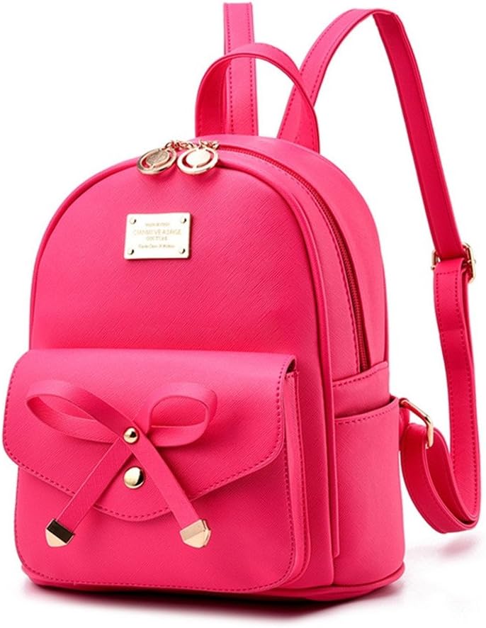 Fayland Cute Mini Leather Backpacks Purses Convertible Shoulder Bag Small Gifts for Teen Girls Womens