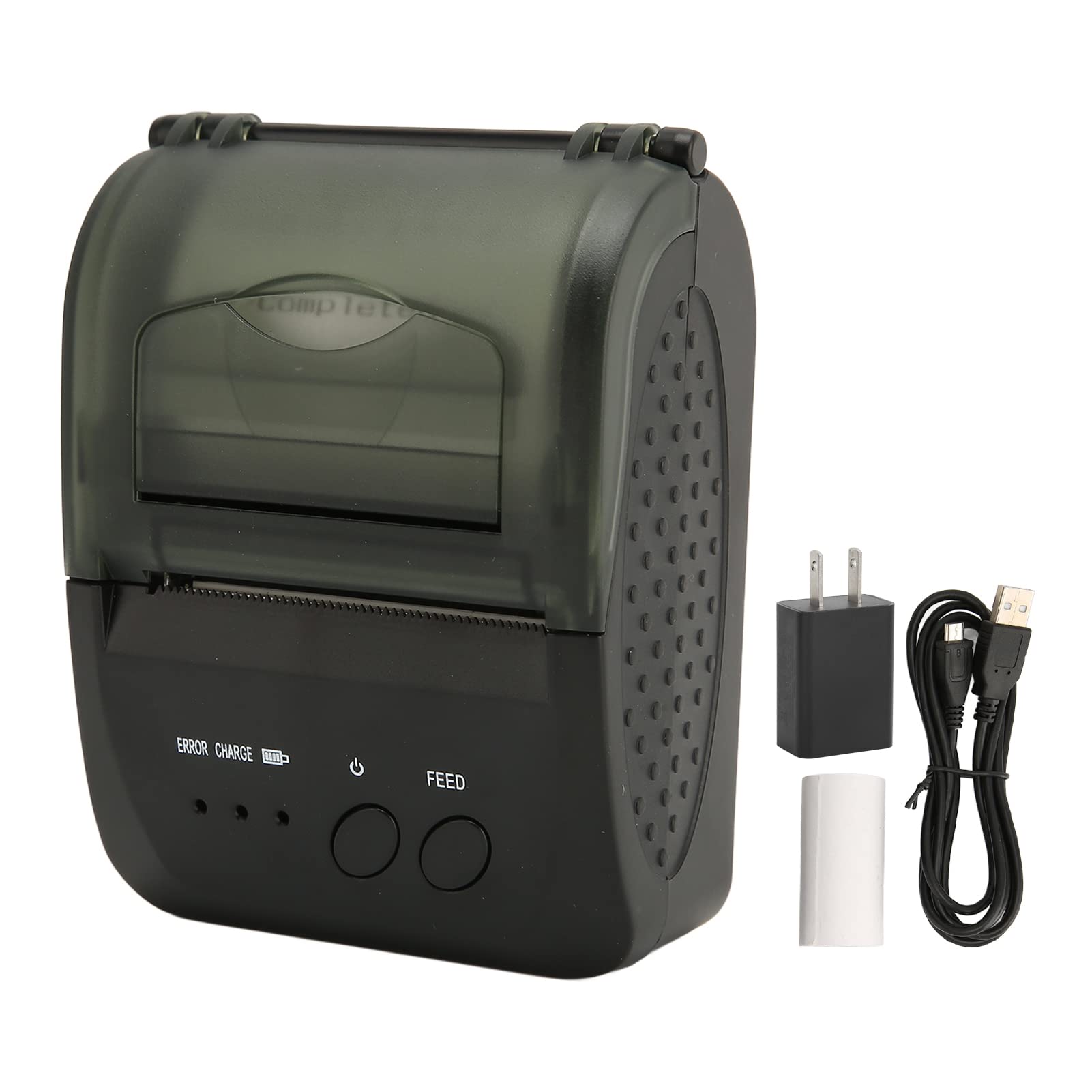 Bewinner Stampante Termica per Etichette, Etichettatrice Termica a Stampa Rapida da 90 Mm/s, Stampante Termica per Etichette Mini da 58 Mm per Piccole Imprese e Pacchetti, Compatibile