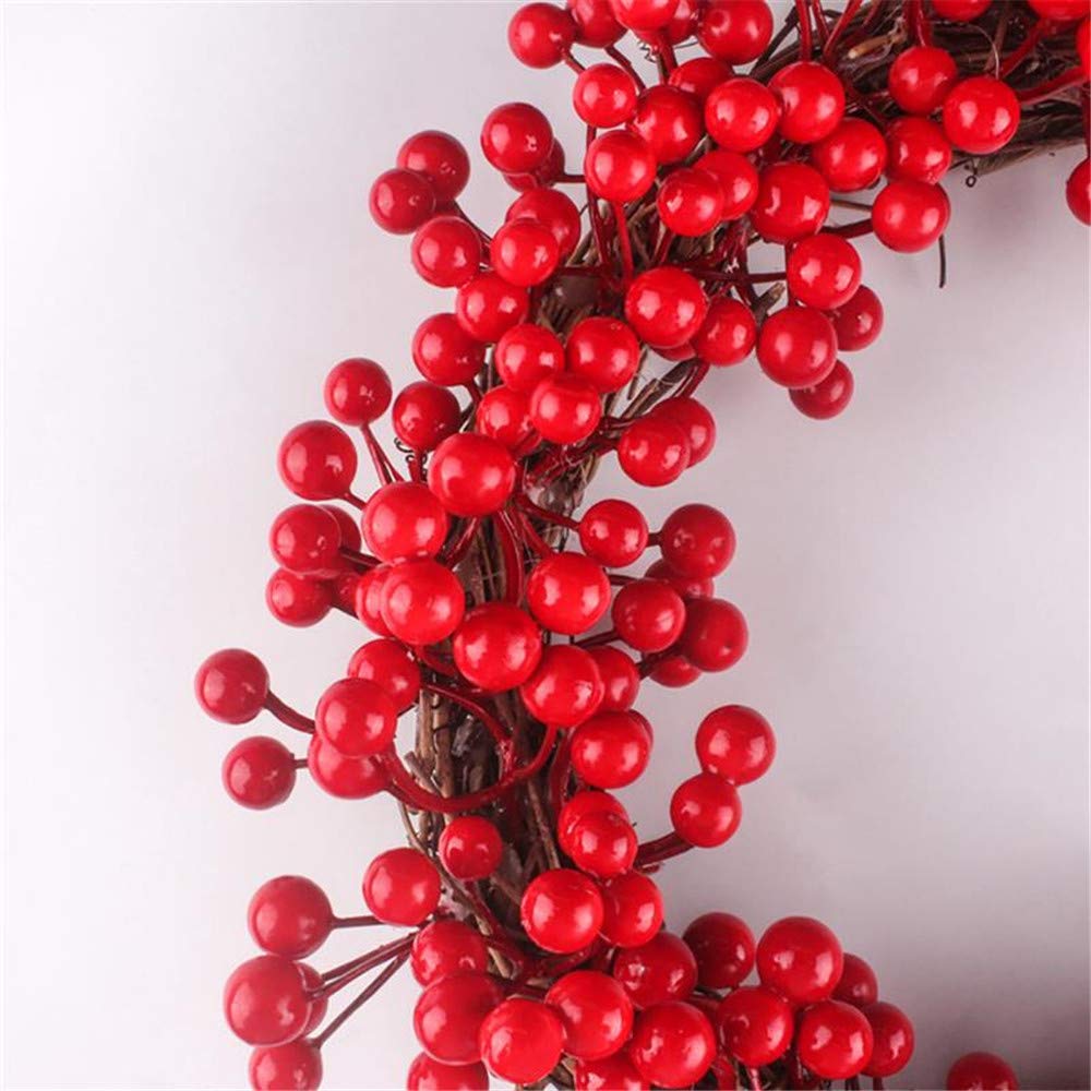 Guirlande De Noël Creative Artificielle Berry Suspendus Guirlande Porte Guirlande pour La Maison De Jardin Décor De Noël Suspendus Ornement 2