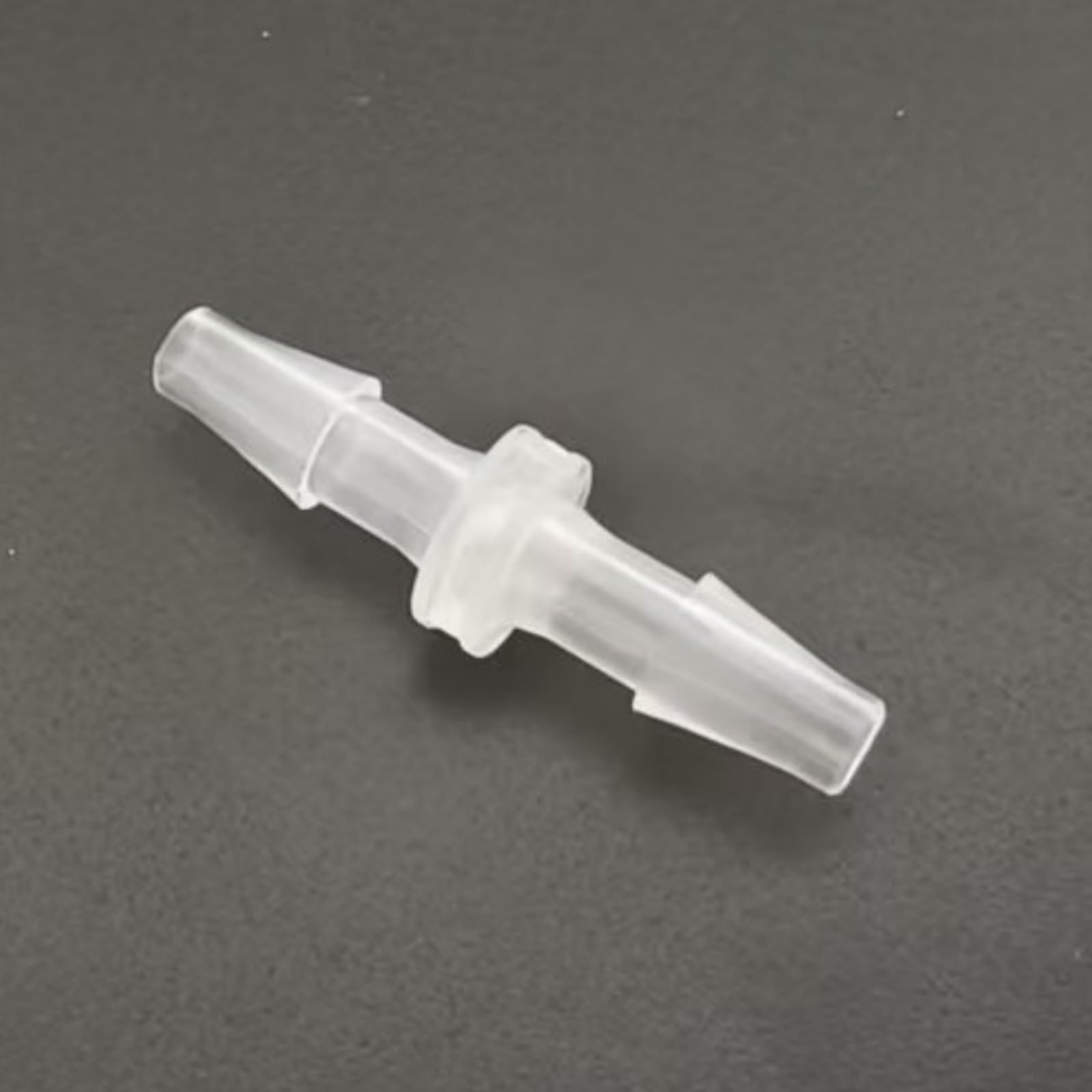 50-Pack Clear PP Equal Straight Barb Connectors for Laboratory, Food Machinery, and More(4mm 5/32inch)