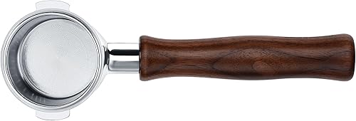 Miniatura 108 de Normcore Portafiltro sin fondo desnudo de 2.008 in, 3 orejas, se adapta a Delonghi Dedica EC680 y EC685, y máquinas de café SMEG y EUPA con mango