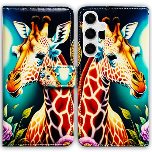 Étui pour Samsung Galaxy S25 protection portefeuille cuir béquille