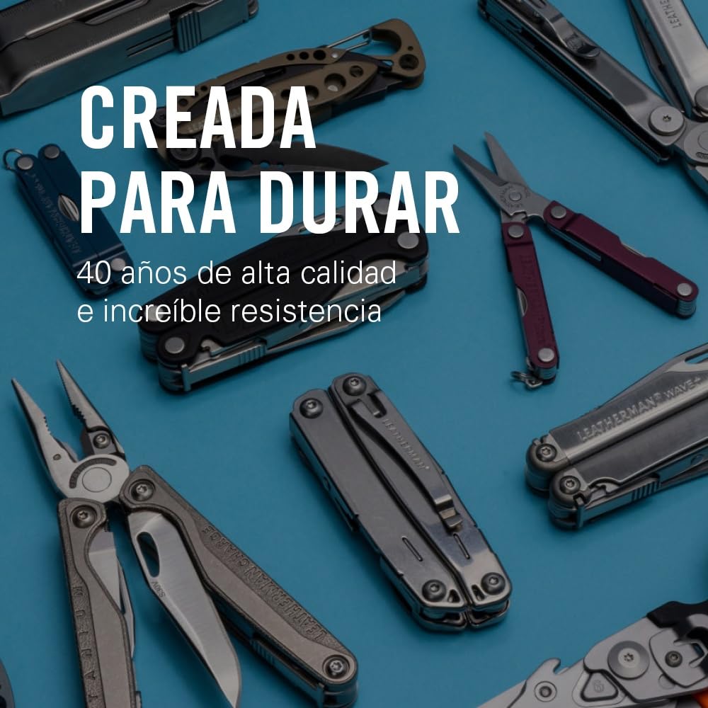 Leatherman Bond Multiherramienta - 14 Herramientas Para Camping, Acero Inoxidable