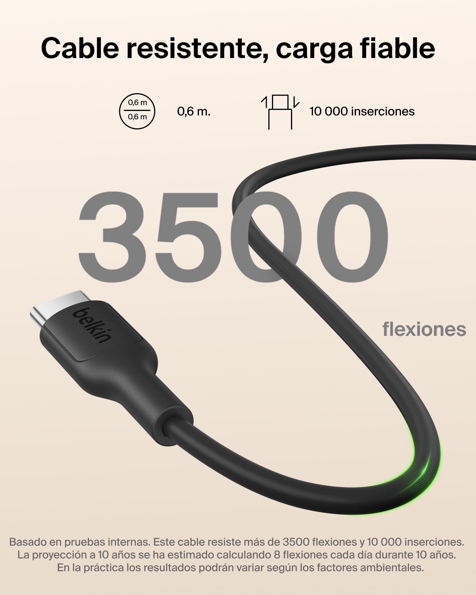 Belkin BoostCharge Batería Externa Magnética Delgada 5000 mAh Soporte Negro | Power Bank Qi2 de 5000 mAh, Anillo Magnético, 1 Puerto USB-C, Cable Incluido, Apta como Equipaje de Mano, Batería Portátil