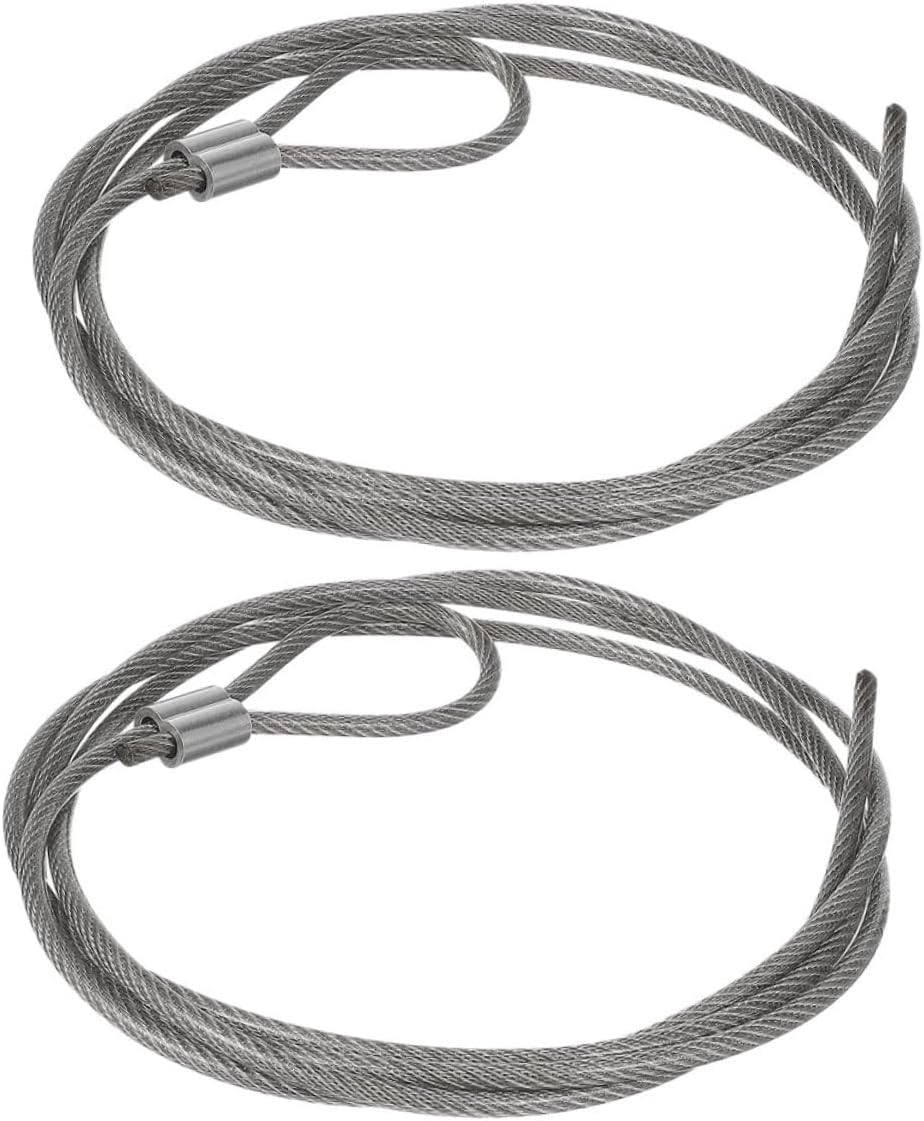 2pcs Rope Basketball Net Steel Wire Replacement for Boards