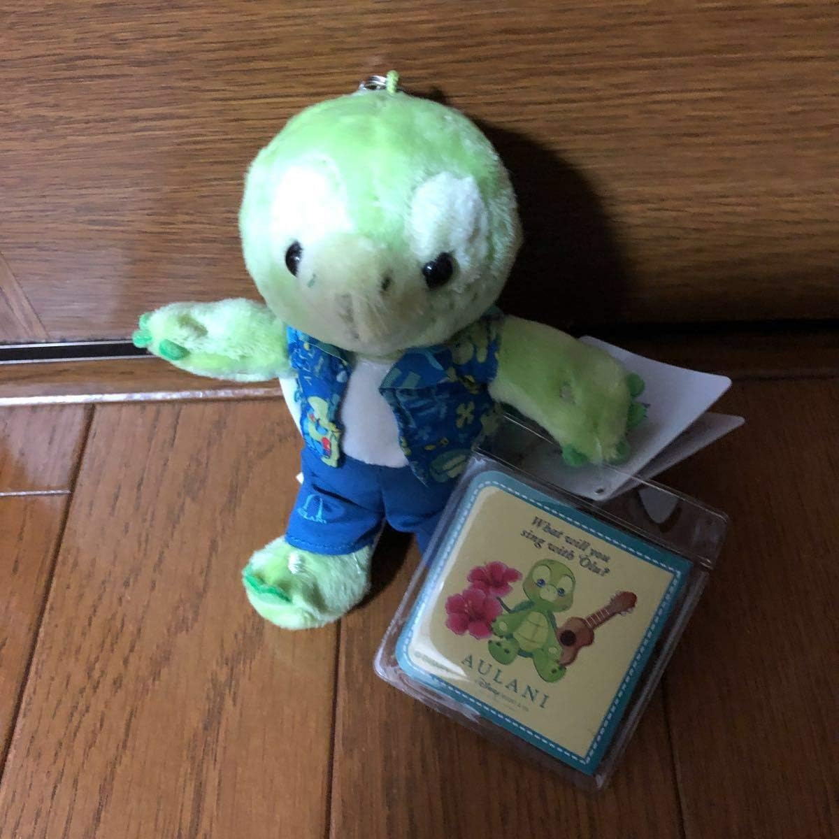 香港ディズニーウッディダッフィ ハワイアウラニ オル キーホルダー