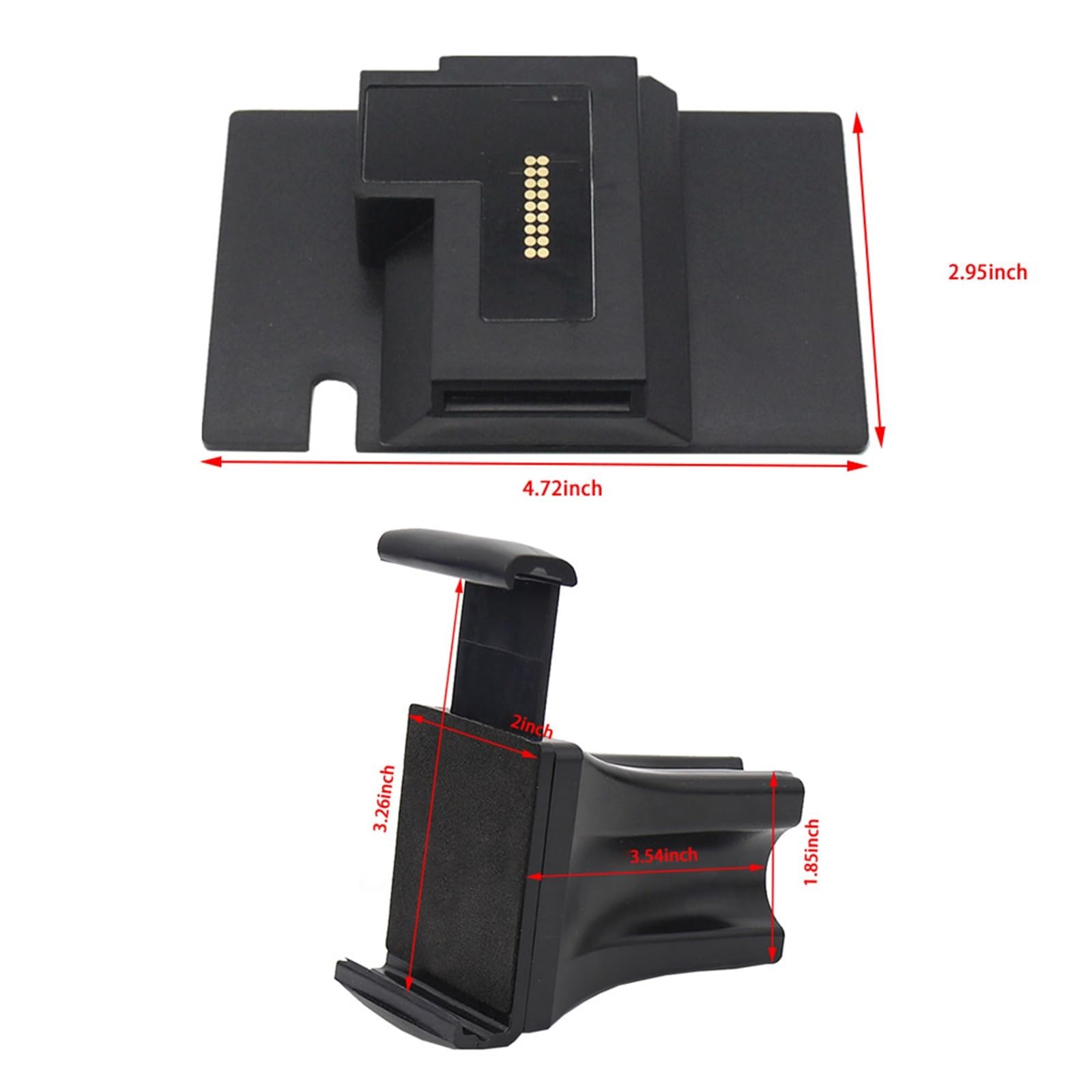 Supporto per telefono con supporto di ricarica USB per motocicletta per per navigazione per Sostituzione K1600B K1600GT K1600GTL Supporto per navigazione motociclistica