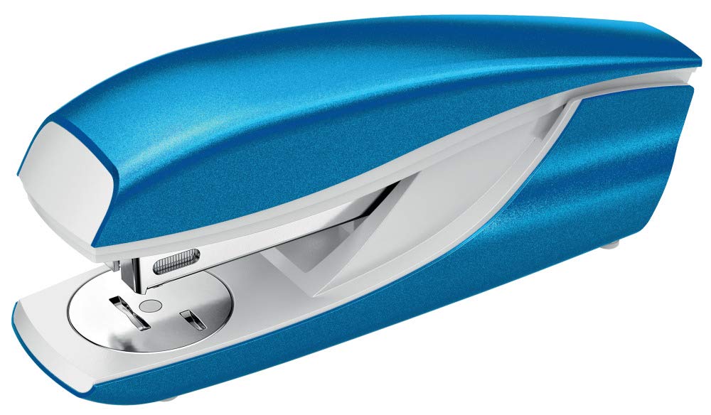 Grapadora petrus mod 635 wow azul metalizada capacidad 30 hojas