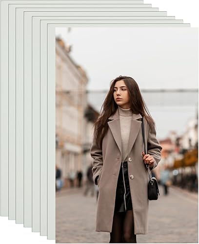 16 piezas de metal de sublimación en blanco de 0.236 x 0.315 x 0.016 in pulgadas, aluminio sublimación de fotos, letrero de fotos de aluminio en