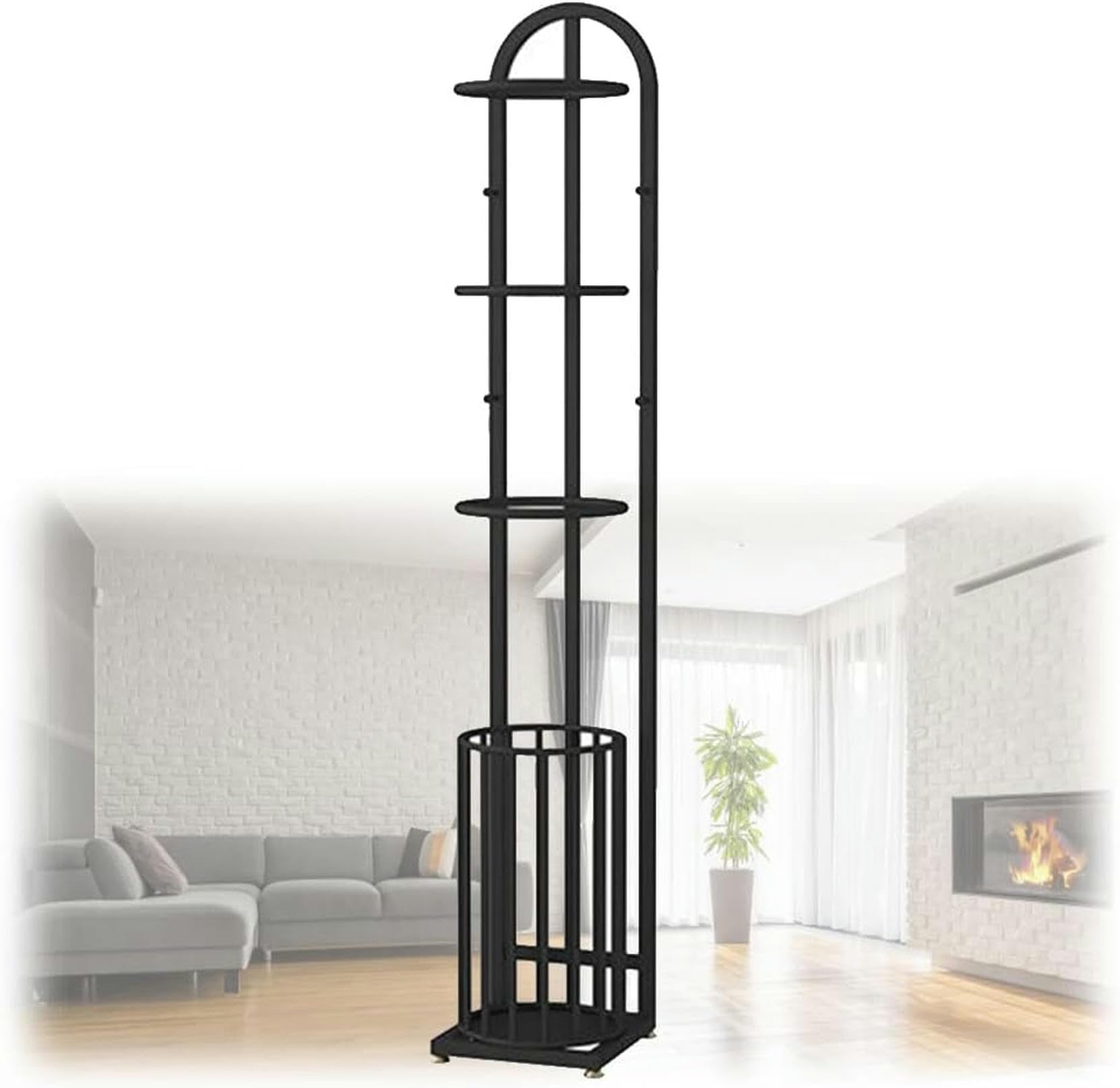 Présentoir de balles d'intérieur amovible au design minimaliste