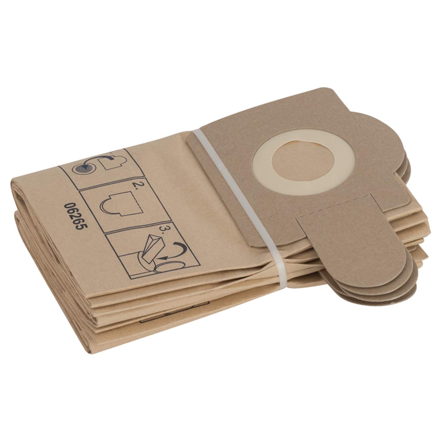 Bosch Professional 2605411150 5 filtr papierowy do PAS12-27/F/11-21