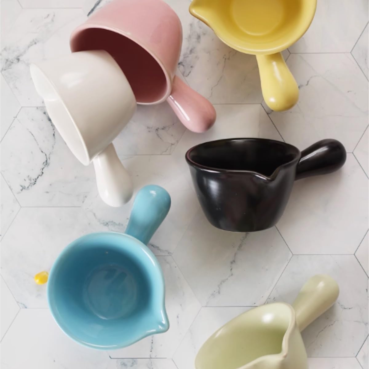 Milchkännchen, Soßenschüssel, Wasserbecher, Krug, Kaffeesahne, Zucker, Soßenschale, Keramik, Teeteiler, Kung-Fu-Set, Saft, Kampfsaft, Gu