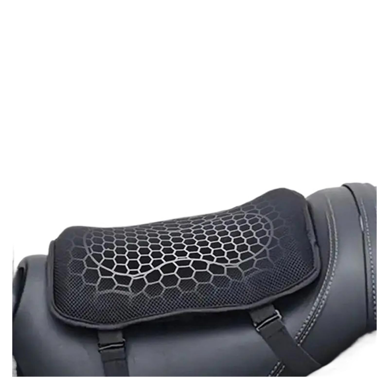 Cuscino per sella moto 3D a nido d'ape per cuscino del sedile Per Moto Struttura in gel Antiurto Traspirante Comfort Sollievo dalla pressione