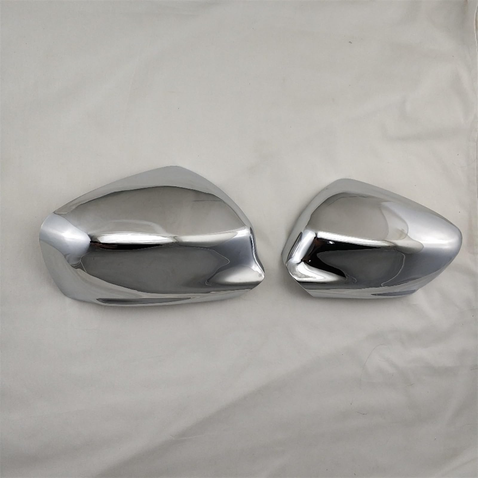 Couvercles De Rétroviseurs Chromés ABS Pour Peugeot 301 - Lot De 2, 2012-2018 - Look Sport Élégant