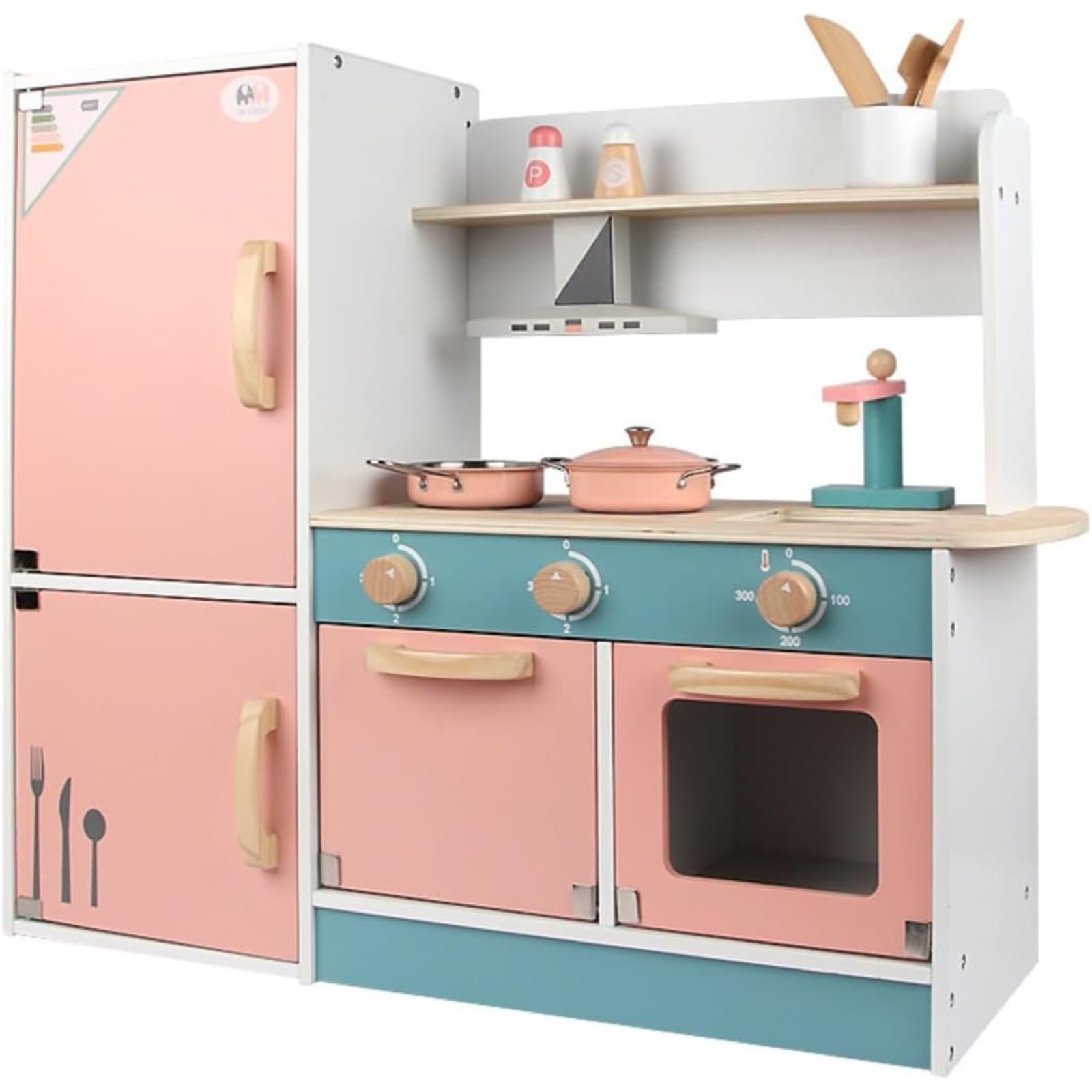 Amazon | Eyawe おままごと キッチンセット 木製のシミュレーション
