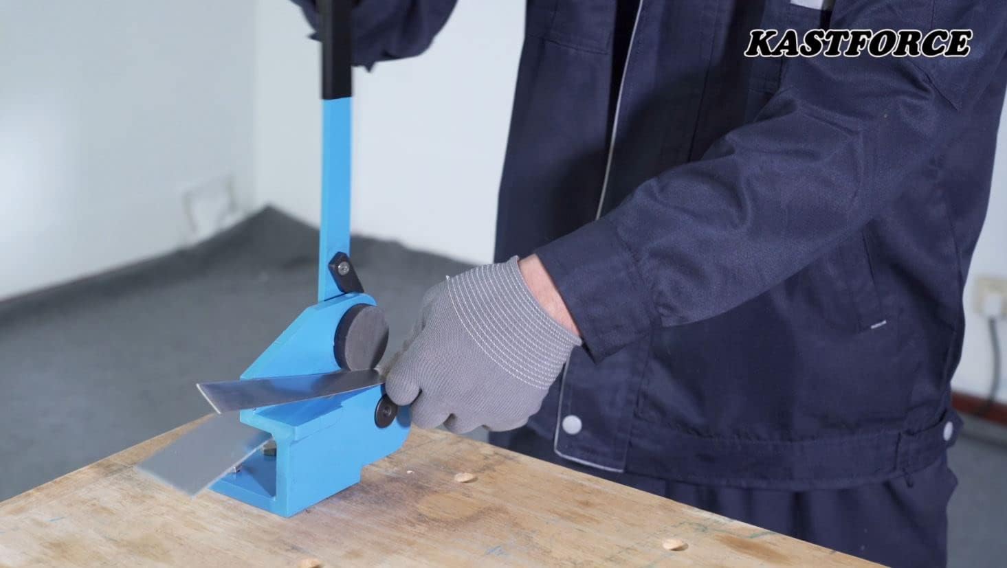 KF5014 Sheet Metal Shear Throatless Rotary Hand Shear 16Ga / 1.5mm Capacity