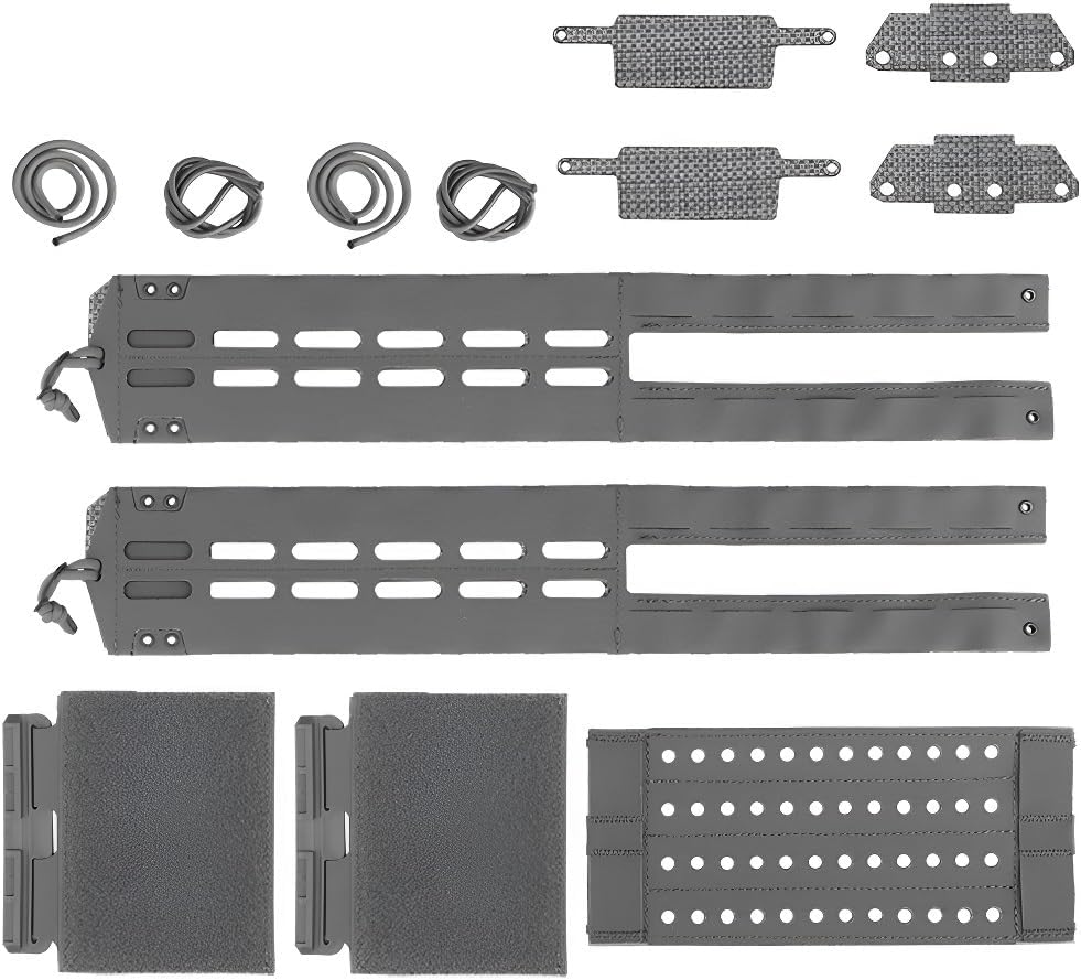 2PCS Lightweight Quick-Release Tactical Gear, Nylon Material - Fits Various Equip, For Team Activities/Tactical Games/Movie Props