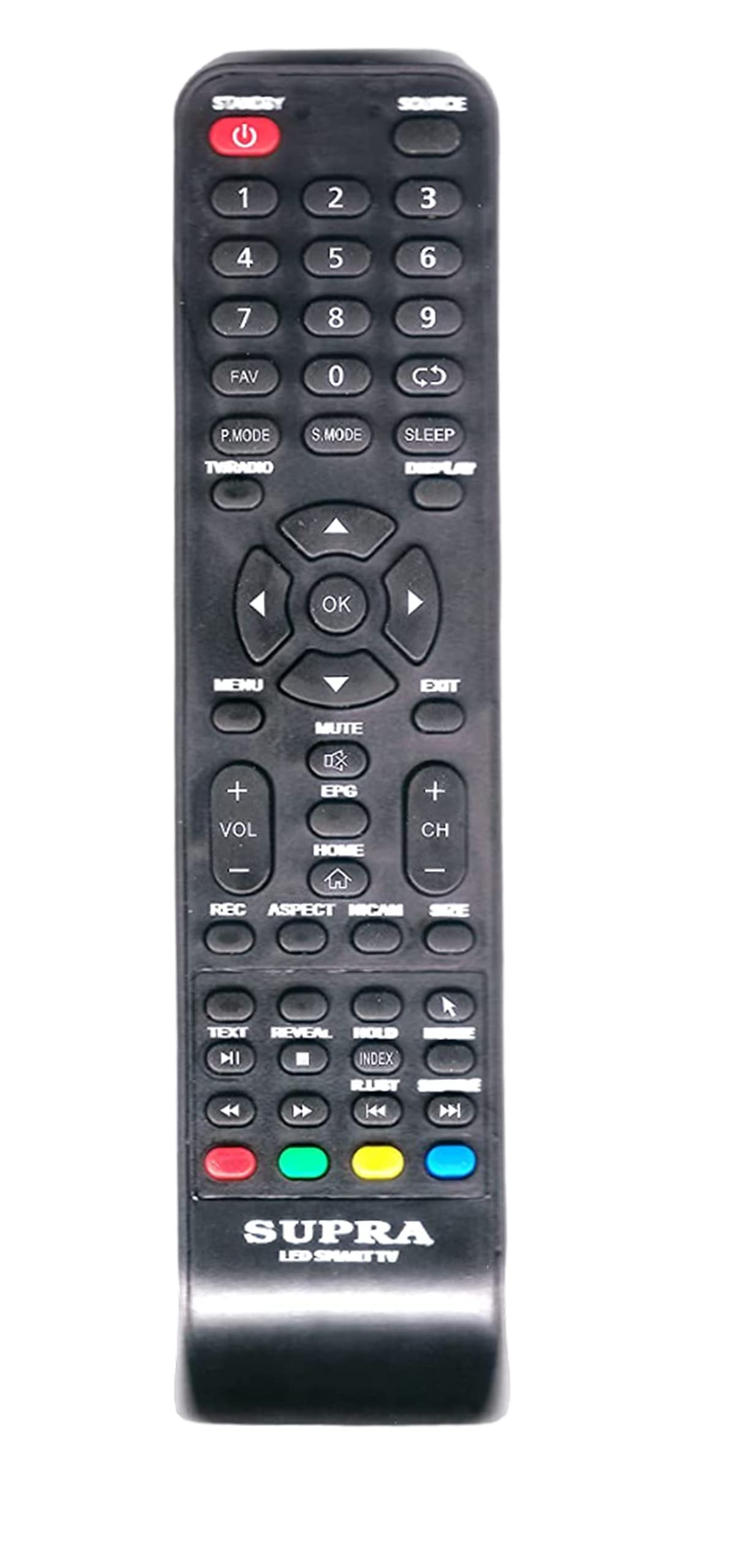 Replacement Remote Control Suitable for SUPRA SMART LCD LED TV with Mouse Button
