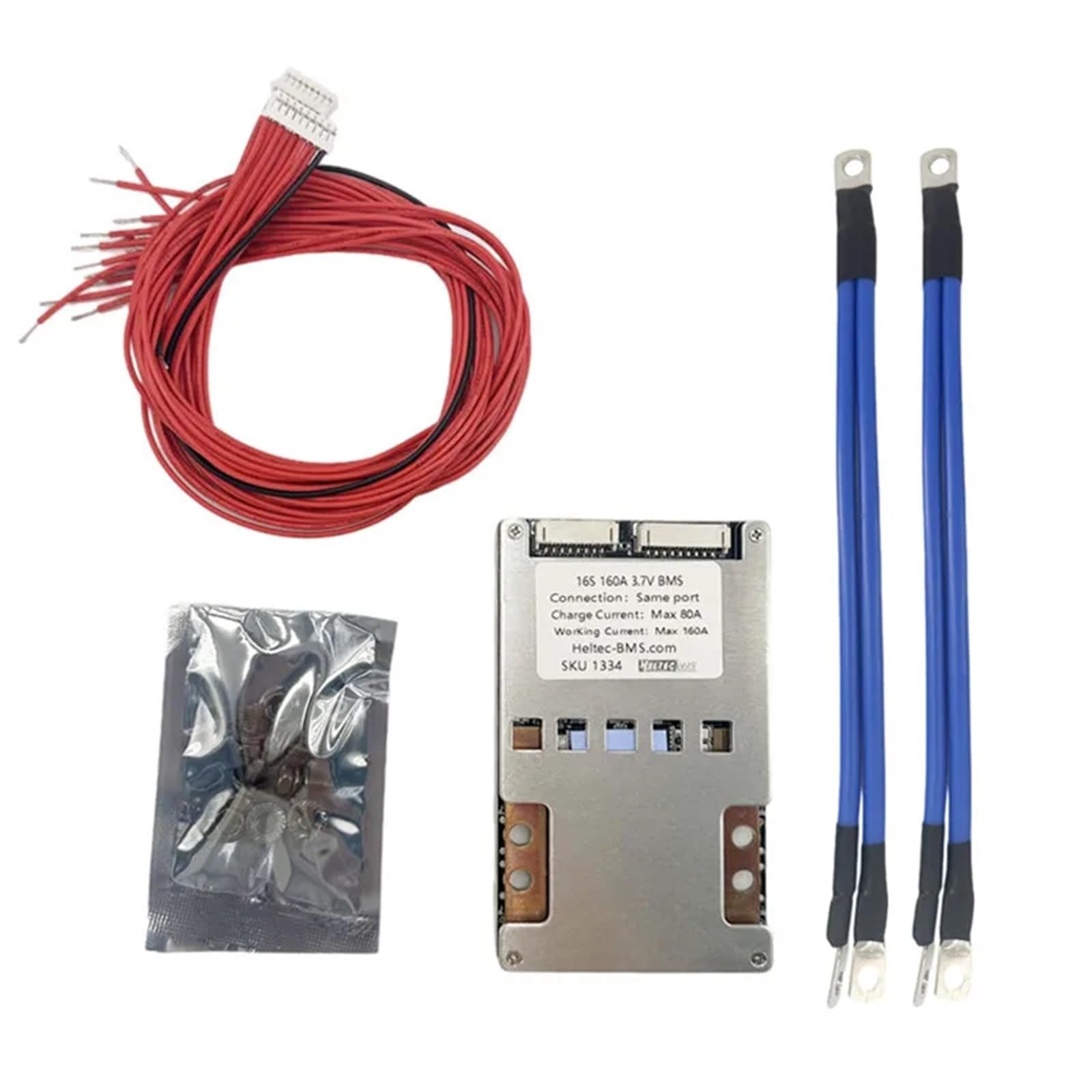 BMS 16S 48V Lifepo4 160A batterie Lipo kit équilibré onduleur 48V