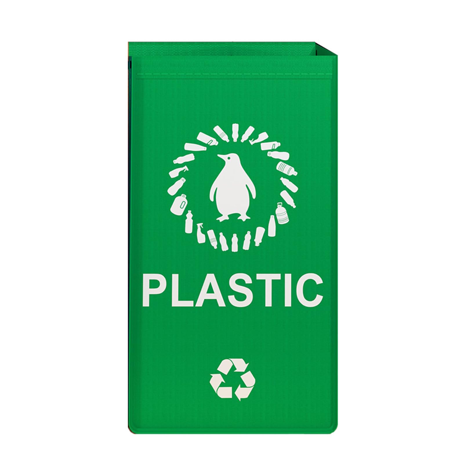Msioytog Green Trash Bag Quick Access Design Garbage Holder Organization Bag For Enhancing Living Room Kitchen Essential Trash Bags