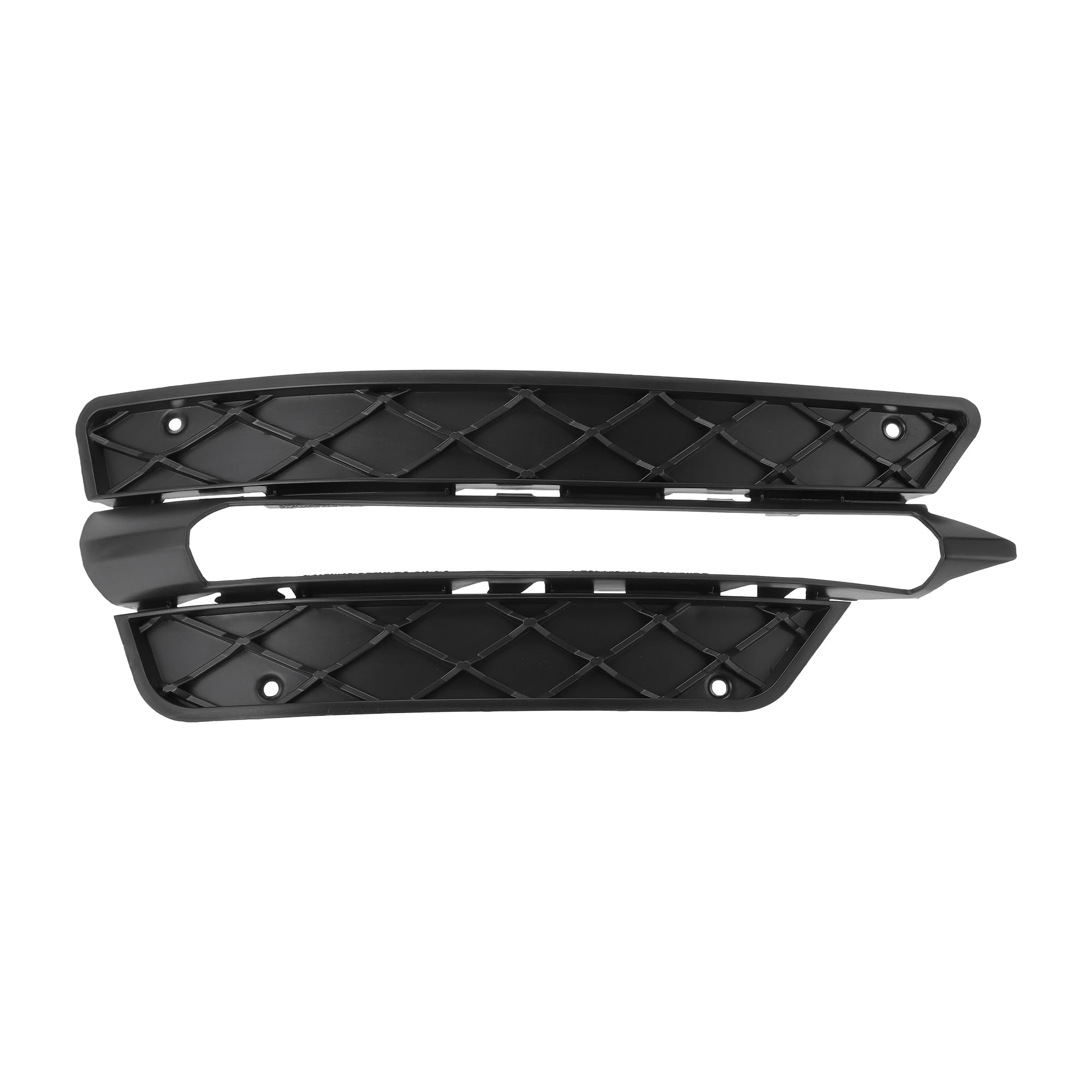 HOPESPANNER No.2048851453 Fog Light Grill for Mercedes-Benz C350 2008-2015 Black Front Right Front Lower Bumper Fog Light Cover Inserts ABS 1 Pc
