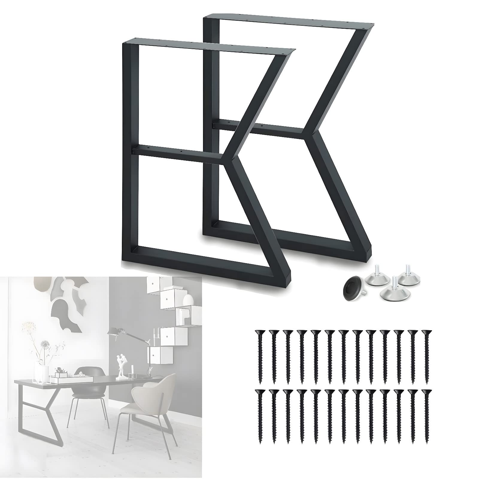 アイアン&テーブル脚 鉄足 鉄脚 アイアンテーブル用鉄脚・鉄足 2WAY Amazon.co.jp: Lanacoo テーブル 脚 アイアン脚 テーブル用足 2本