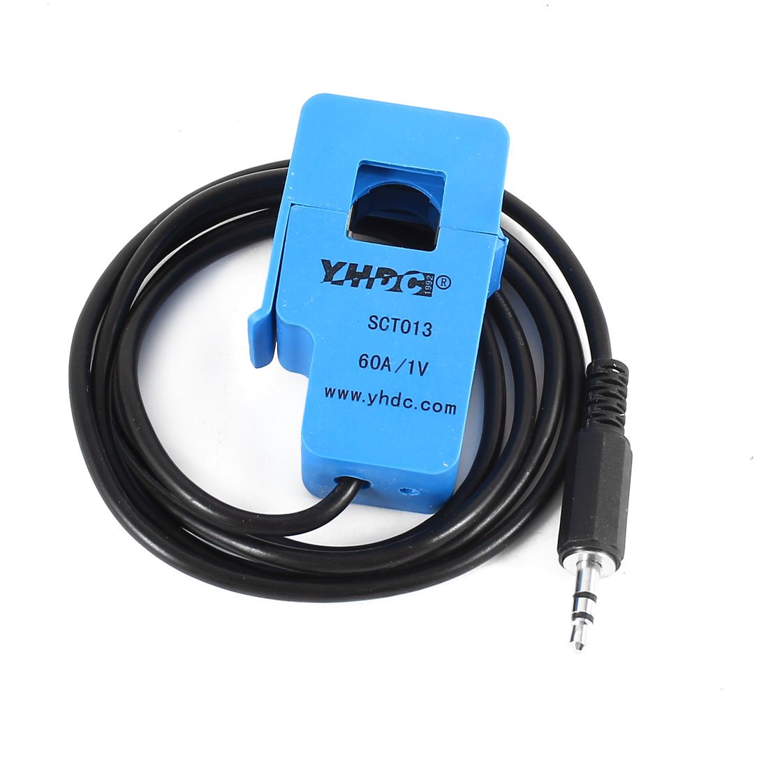 Transformateur de courant SCT-013-060 Aexit avec cordon de 1M et sortie 3.5mm 60A 1V