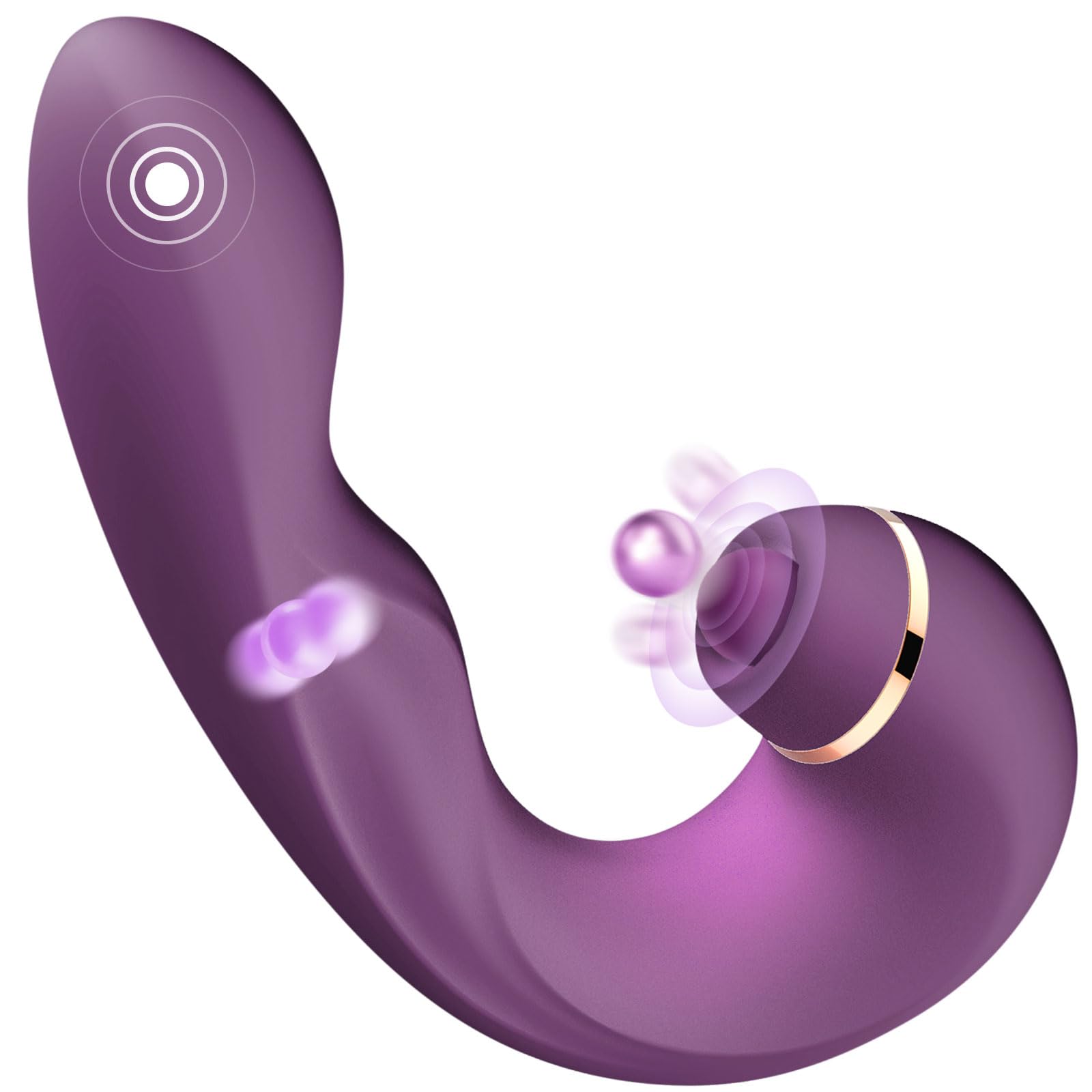 Vibradorador Mujer Juguetes Eróticos y Puntos G, 3 en 1 Consoladores.. para Mujer con Vibración Vibrador, Succionador de Clítoris Femenino Dildo Juguetes Sexuales de modo 10x5x5 Vibradores Mariposas