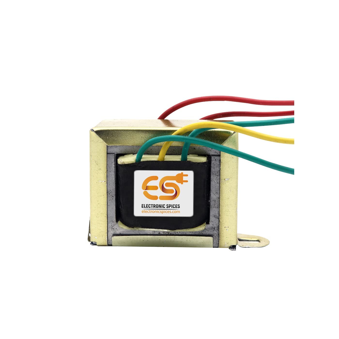 Electronic Spices Transformers 12-0-12 750Ma AC Current Step Down Vertical Mount Electric Power Transformer