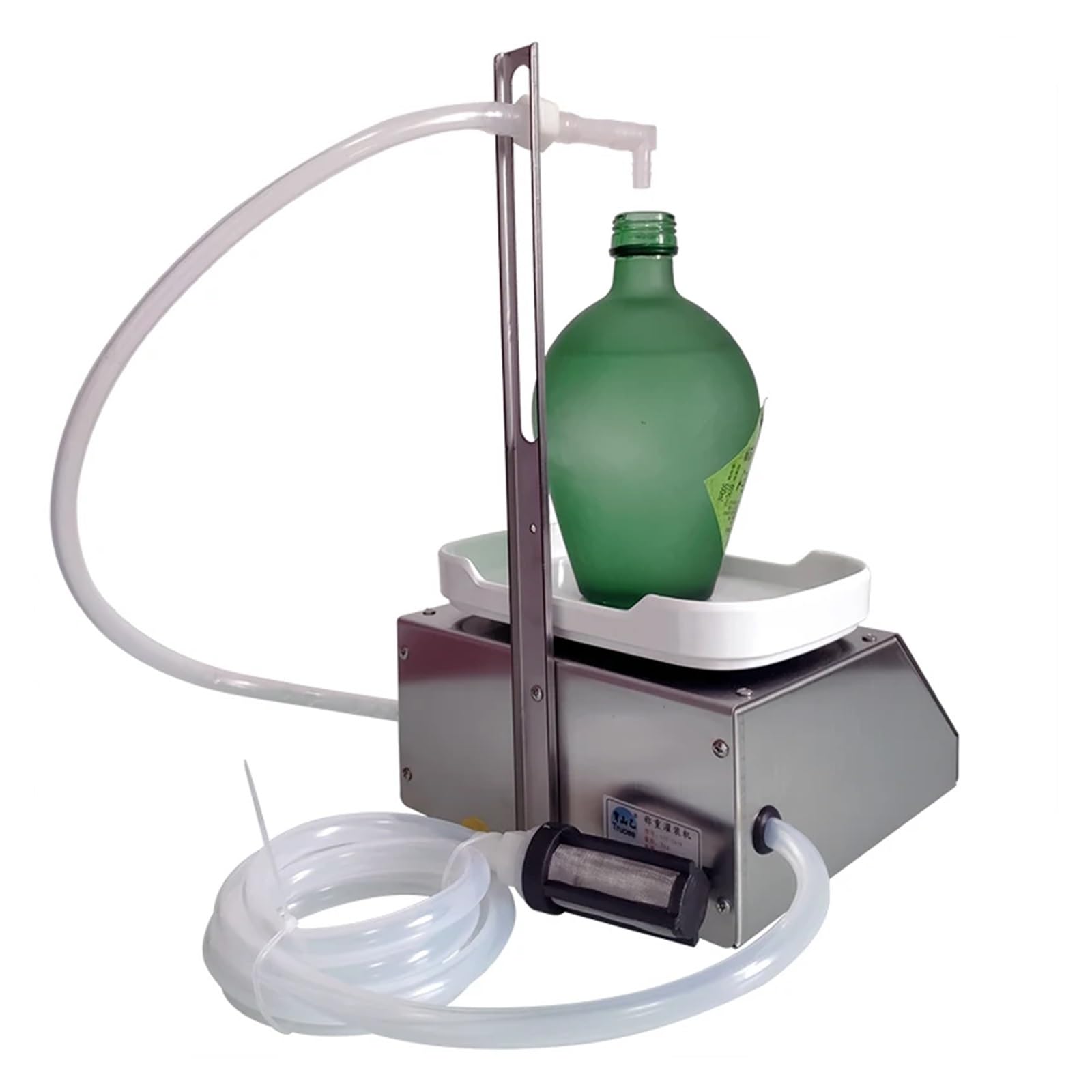 Riempitrice di liquidi per bottiglie Macchina di rifornimento Riempitrice liquida for olio Acqua Bevanda Succo di vino Pompa a membrana di pesatura Bilancia elettronica 10ml-3000ml Per Crema Cosmetica