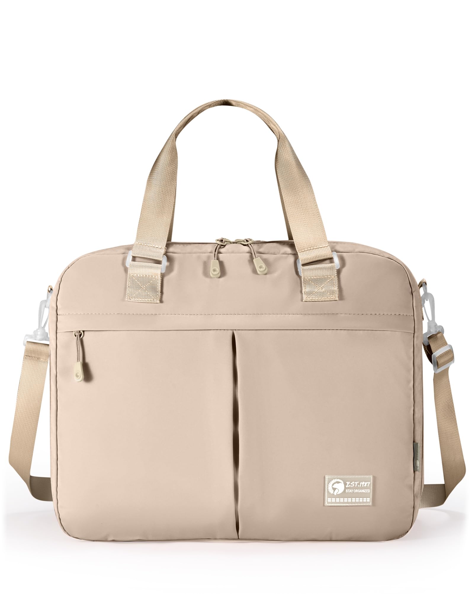 6x13x17 inch Personal Item Bag 180° Wide Open 43x33x15cm Carry on Duffel Bag with Laptop/Wet Pocket Flight Approved Weekender Overnight Bag, Black — view 9