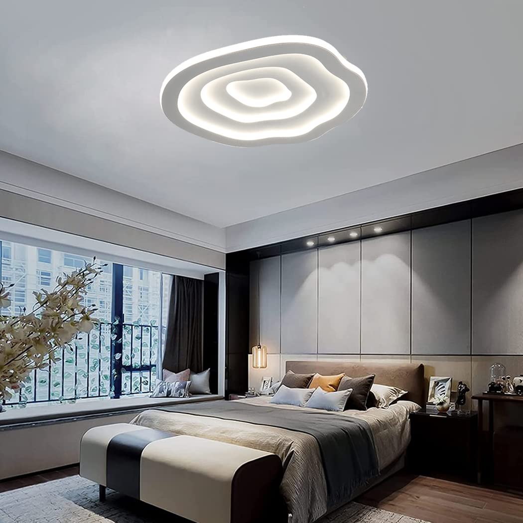 Plafoniera LED Soffitto, 32W Lampada A Soffitto LED, Plafoniere A LED Moderno Quadrata 2500 Lumen Per Bagno Camera Da Letto Corridoio 6500k Luce Bia 86809201