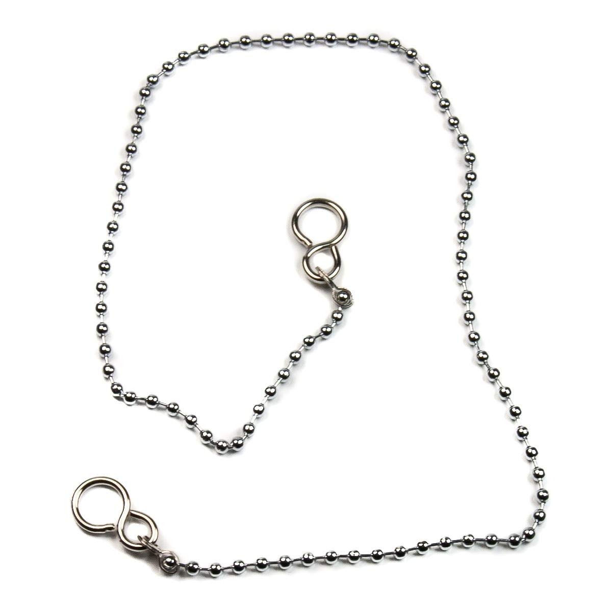 Thunderfix Bath Ball Chain Chrome Plated 450Mm 18" Long Plug Chain Replacement