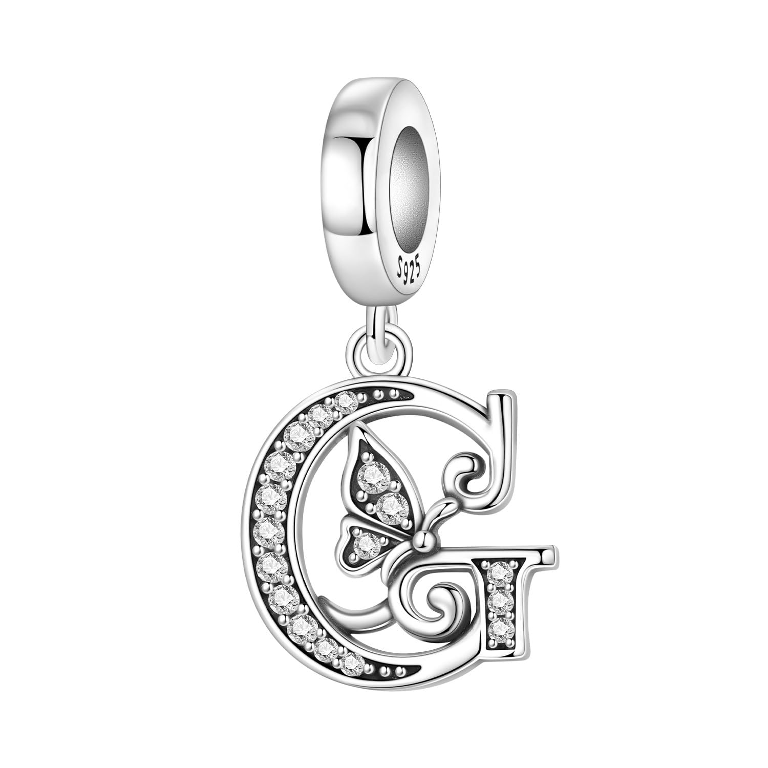 Pendentif papillon argent 925 CYCUFF anti-ternissement pour collier