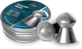 H&N Baracuda Match, 22 Cal (5.52mm), 21.14 Grains, Round Nose, 200ct