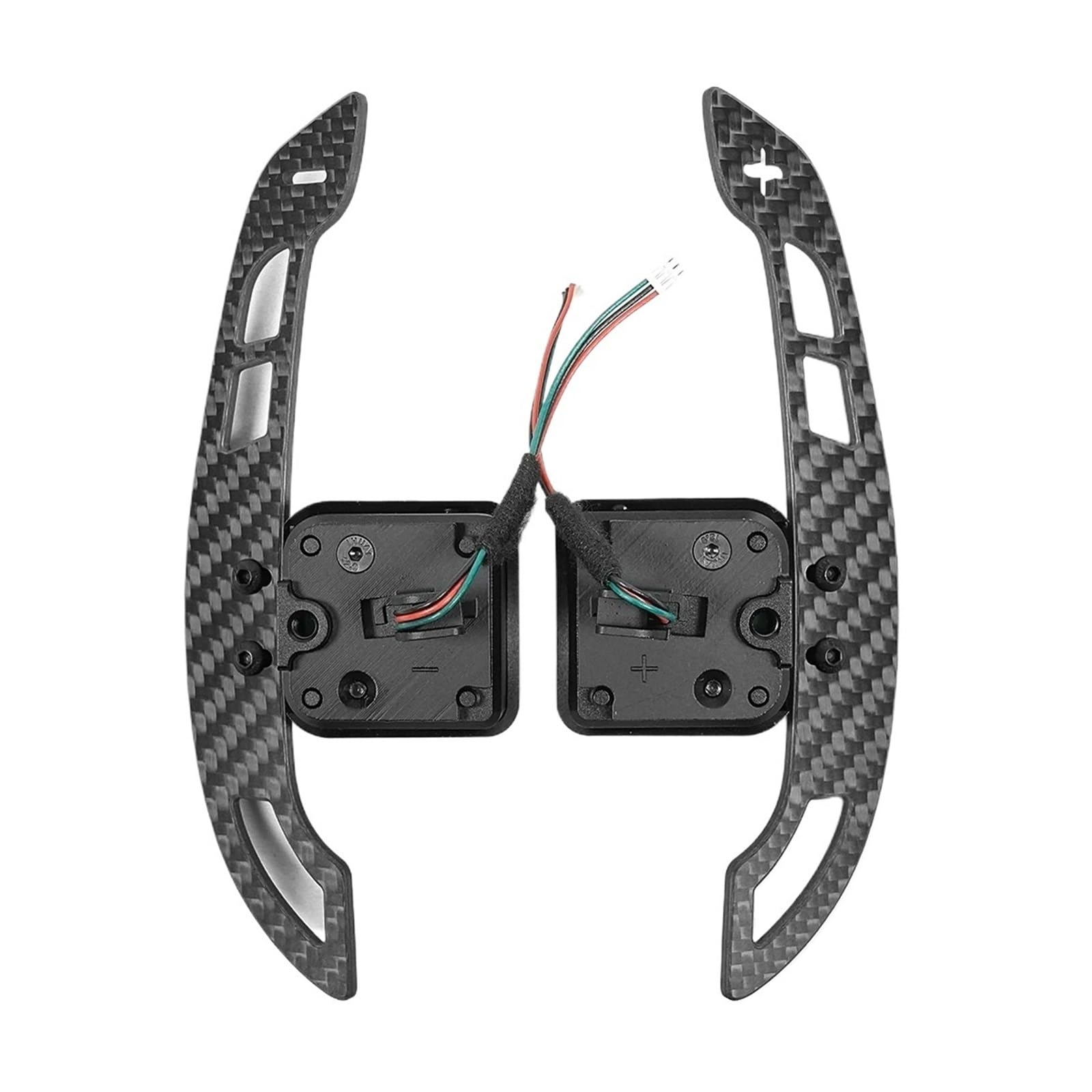 Yakisa Type 6 Paddles Shift For A3 For A5 For A8 Q2 For Q3 Q4 For Q5 For Q7 For Q8 S1 S2 S3 S4 S5 Sq5 Rs3 Rs4 Rs5 Rsq5 Carbon Fiber Paddle Shifters Paddle Shifter(Type 6)