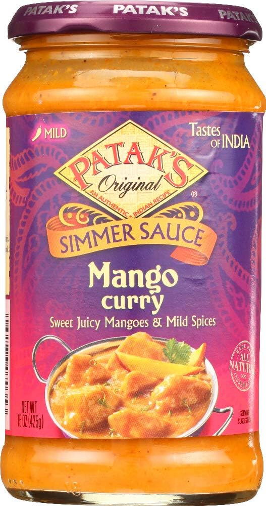 Mango Curry Simmer Sauce, 15 Fl Oz