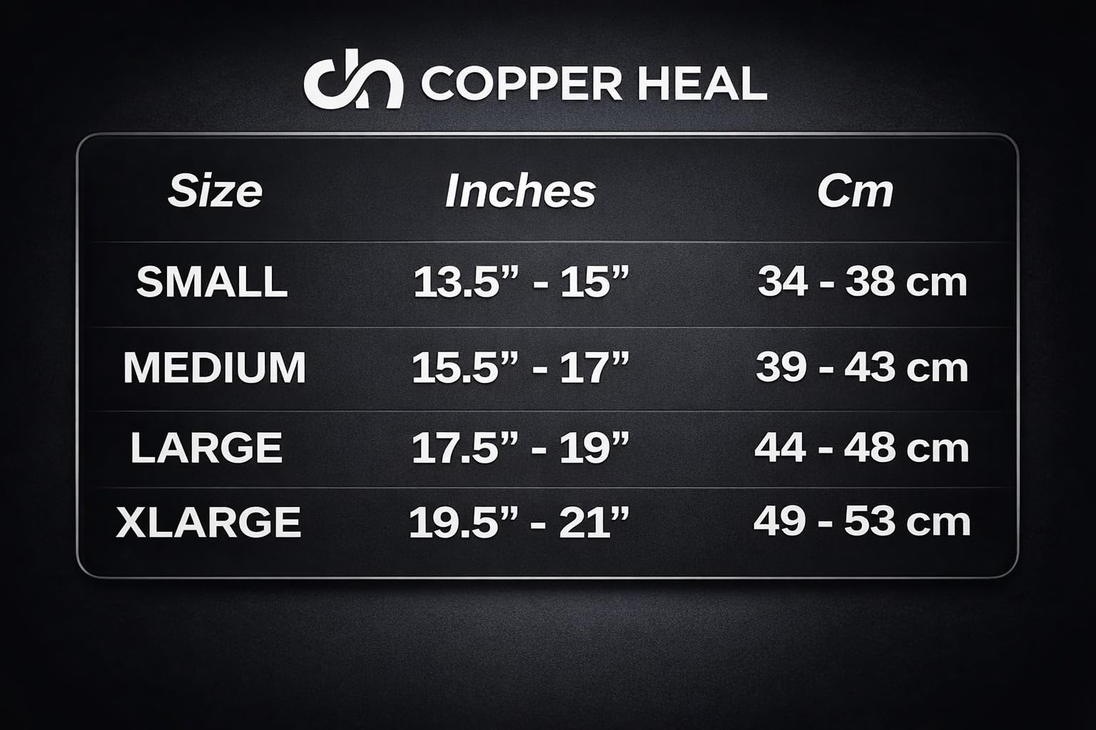 COPPER HEAL FASCIA COMPRIMENTE Ginocchiera Tutore Gomito Recupero Medico Infuso Rame Supporto Stiff Muscoli Articolazioni Tendinite Braccio Avvolgente XL