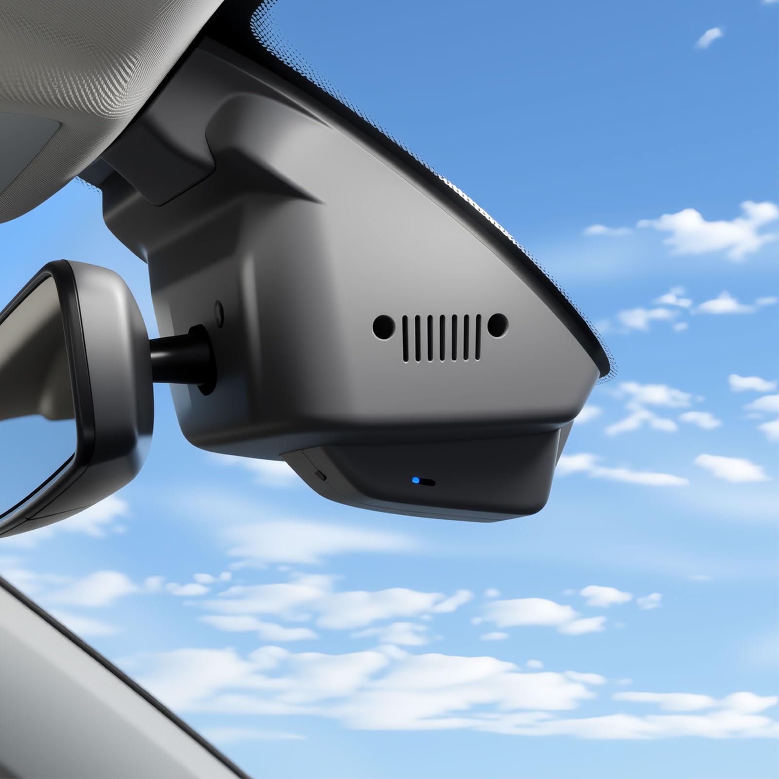Dash Cam 2K+1080P, dopasowana do Jeep Renegade 2017-2019