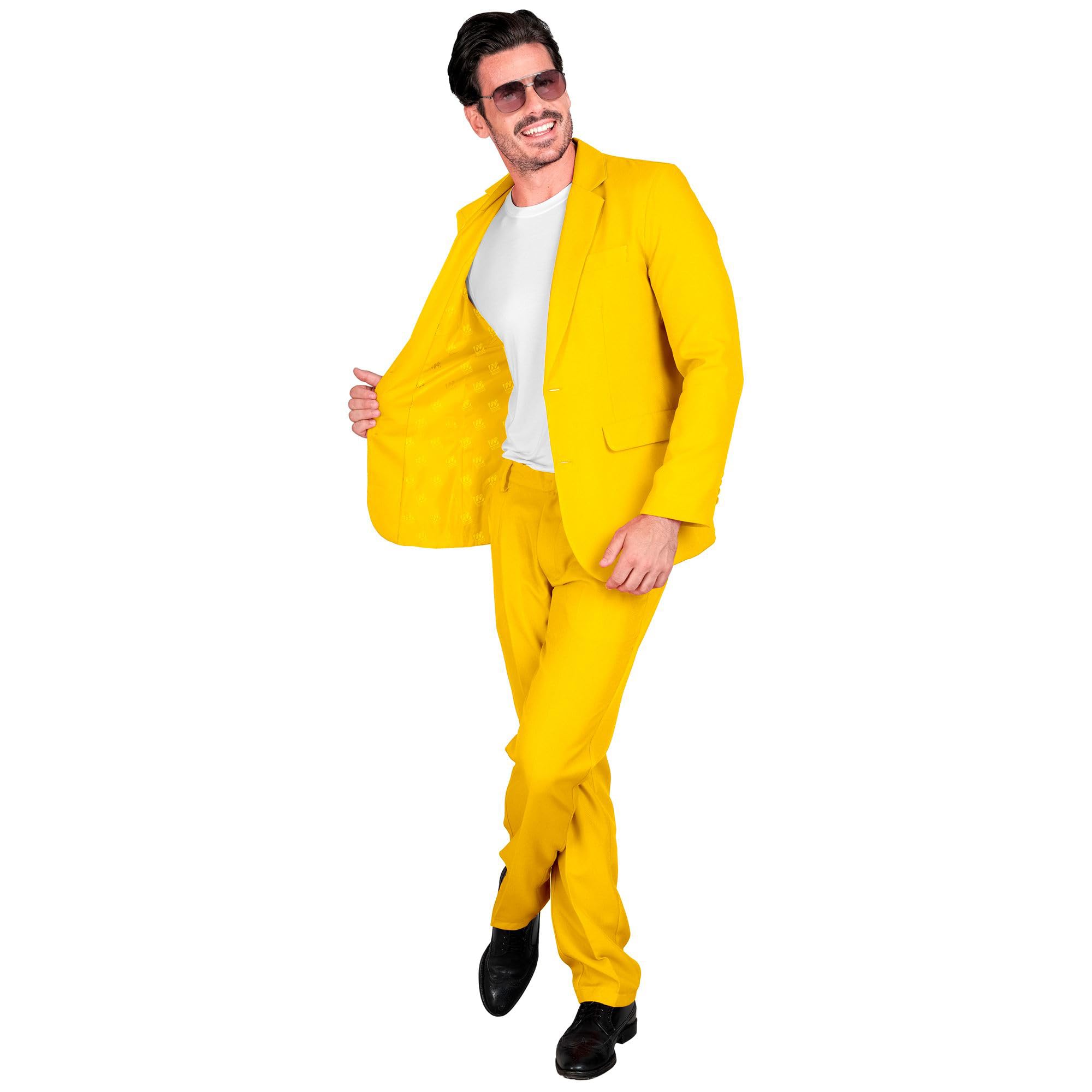 W WIDMANN MILANO Party Fashion – męski garnitur, marynarka i spodnie, na imprezy disco fever, imprezy tematyczne w kasynie, karnawał